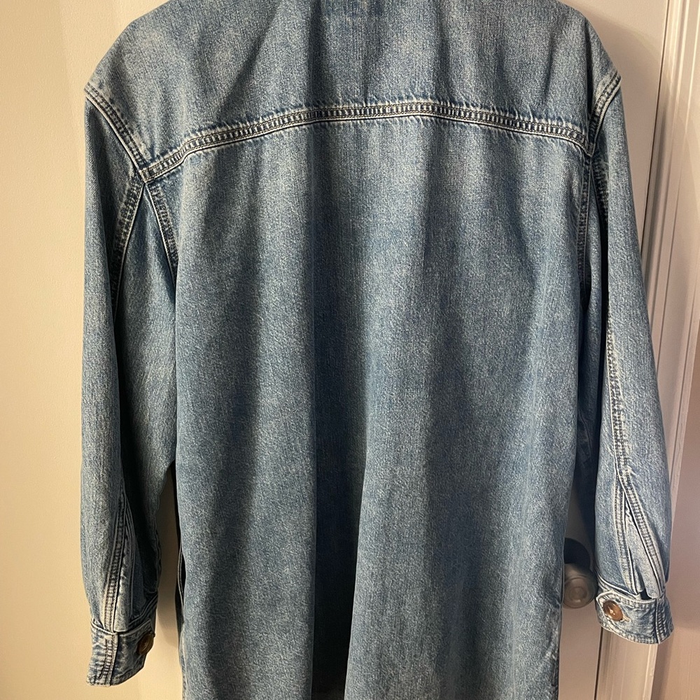 Jean overcoat